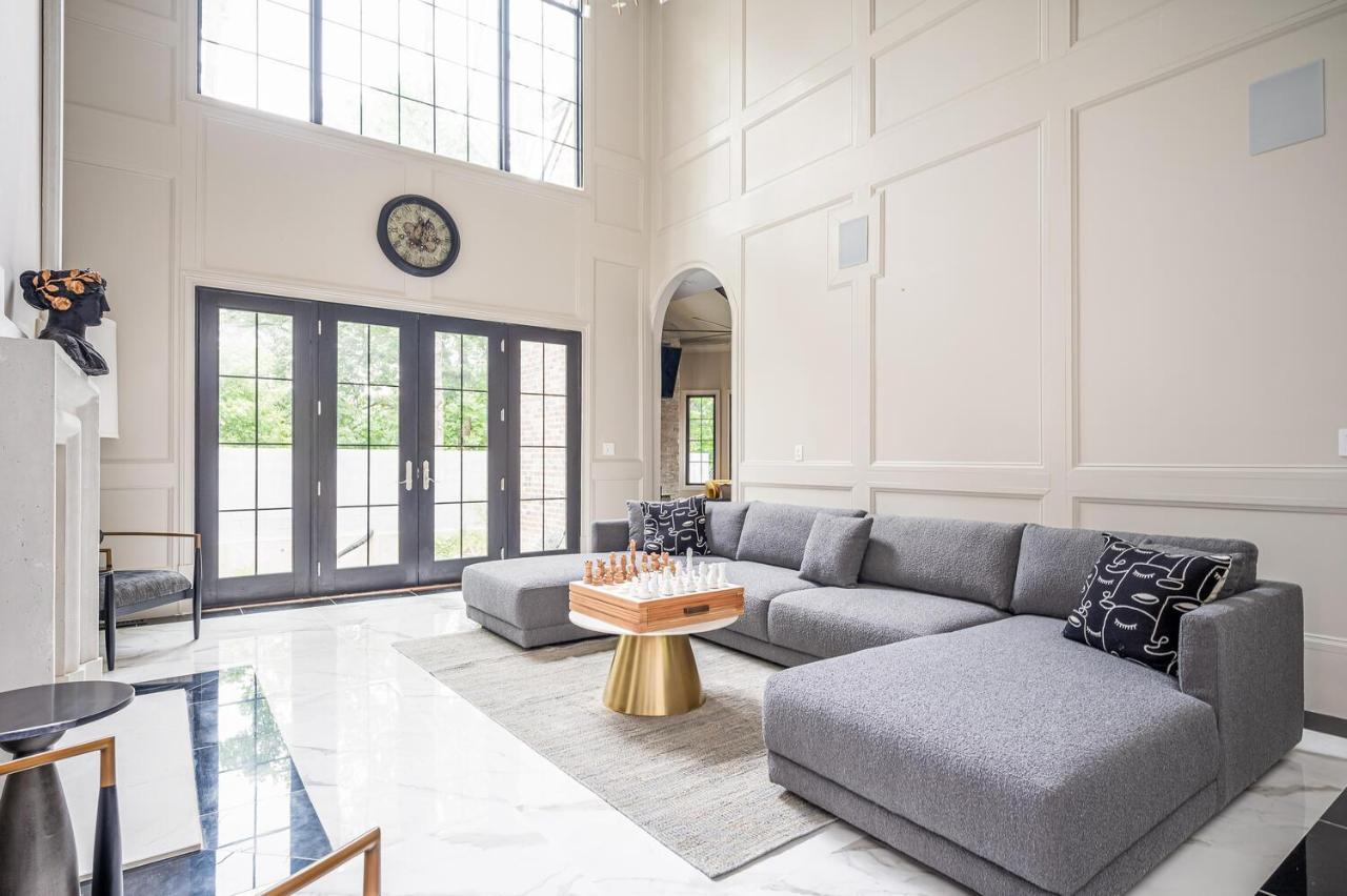 亚特兰大Adams Mansion, 10K Sqft, 7Bd/7Ba, 15Min To Airport别墅 外观 照片